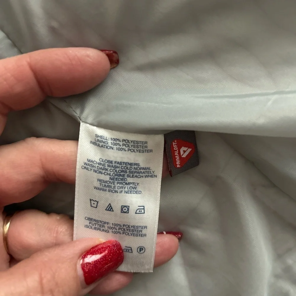 Lands' End quilted winter coat